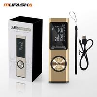 MUFASHA W-40X 40m Mini ruban à mesurer numérique de type stylo Télémètre laser