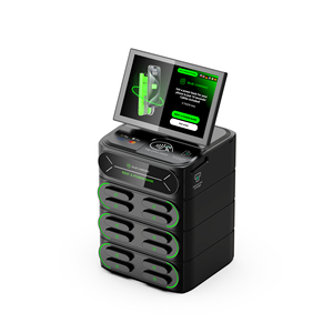 El Mejor Producto para Venta en Línea: Estaciones de Carga Portátiles con 12 Ranuras y POS, Bancos de Energía de 6000 mAh, Quiosco de Carga Portátil para Negocios de Alquiler - Product Image 1