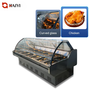 Exhibidor Refrigerado con Enfriamiento Directo para Carnicería Vitrina Refrigerada y Nevera para Almacenamiento y Venta de Carne - Product Image 1