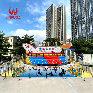 Juego Mecánico Plegable Samb Kids Tagada Disco, Atracciones de Diversión sobre Remolque - Product Image 1