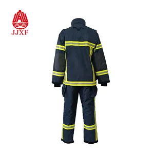 Nomex 3A firefighter apparel with 4 layer firefighting firefighter suits