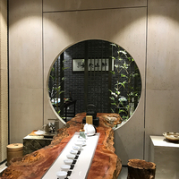 Panneau de bois flexible de tuile de quartz de pierre artificielle de polyuréthane beige de conception moderne pour la décoration de revêtement de mur fabriqué en Chine