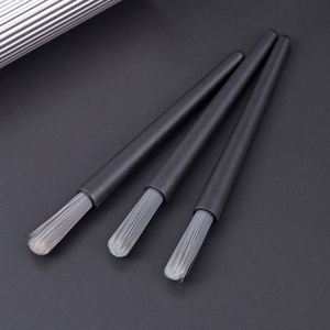2026 New Style Coffee Cleaning Brush Modern Minimalist Wooden Handle Animal Hair for <b>Grinder</b> Cleaning Nylon Bristle Brush - Product Image 1