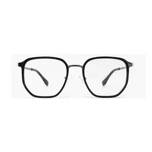 2024 2023 square optical glasses eyewear women classic round fashion glasses titanium acetate glasses