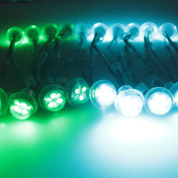 3 LED 20mm RGB 12V IP66 CRI 85 Lumière à pixels pour parc d'attractions
