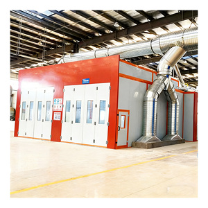 Toz Boya Ekipmanları Yağ Gazlı Isıtma Kürleme Fırını PLC Tam Otomatik Kontrol Otomatik Toz Boya Sistemi - Product Image 3
