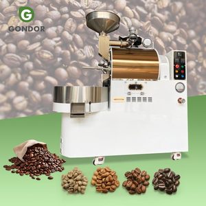 Gas 300 G 6 15 50 Kg 30kg Industrial Automatic Tostadora De Cafe En Grano De Coffee Roaster Roasting Machine - Product Image 1