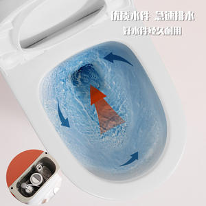 โถสุขภัณฑ์แบบชิ้นเดียว Da8070 ระบบชำระล้างแบบซุปเปอร์วอร์เท็กซ์ 3 ลิตร แบบ S-Trap ติดตั้งบนพื้น เป็นมิตรกับสิ่งแวดล้อม เหมาะสำหรับอพาร์ทเมนต์ขนาดเล็กและใช้ในบ้าน - Product Image 4