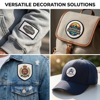 Patchs thermocollants personnalisés écologiques pour vêtements, pour transfert thermique par sublimation