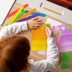 NEW 2025 Fun DIY Sunflower Art Activities for Kids DIY Spring Flower <strong>Paper</strong> Pot Craft <strong>Kits</strong> <strong>Make</strong> Your Colorful Flowers Gift Crafts - Product Image 4