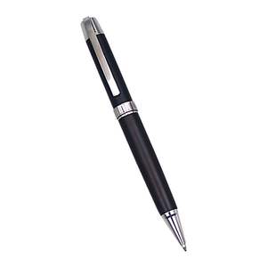 ปากกาของขวัญธุรกิจวีไอพีระดับไฮเอนด์ปากกาลูกลื่นไม้แข็งสีดำเข้มประณีต - Product Image 2
