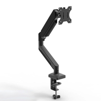 Meilleur bras de moniteur pour les moniteurs d'ordinateur de bureau de base Support de support d'équipement de bureau Support de moniteur