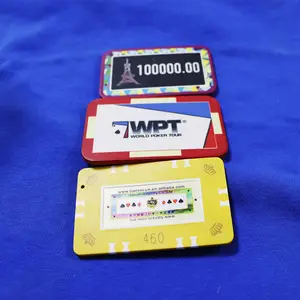 사용자 정의 11.5gm 1000 벌크 포커 칩 사용자 정의 현금 게임에 대 한 빈 비 지정 포커 칩