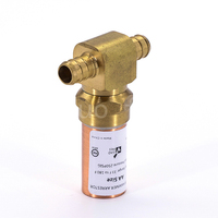 Haute qualité en laiton 1/2 "F1807 Pex Tee cuivre marteau à eau parafoudre sans plomb ASTM ASSE1010 et CUPC approuvé