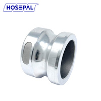 Raccord en aluminium de type DP HosePal, embout anti-poussière pour camion-citerne et remorque