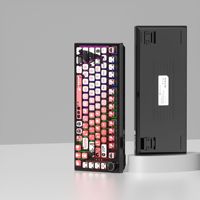 XDA Profile PBT Dye Sublimation Keycap Set Red Black Anime Style Custom Keycaps for Mechanical Keyboard