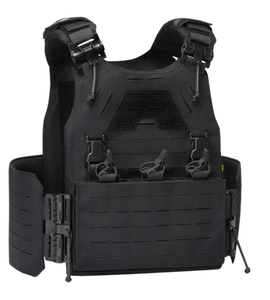 Quick release tactical <strong>vest</strong> laser cutting <strong>Molle</strong> armor plate harness camouflage equipment, suitable for outdoor hunting training - Product Image 4