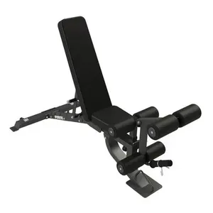 Per la forza USA panca in acciaio regolabile con Base Logo personalizzato pieghevole per bicipiti ed estensioni ferro/metallo materiale - Product Image 6