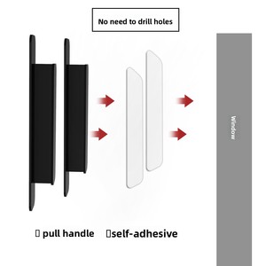 Maniglie Autoadesive in Plastica Senza Foratura per Mobili, Maniglie Moderne per Cassetti, Armadi e Guardaroba, Facile Installazione - Product Image 5