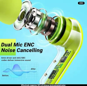 Hot Bán Air31 TWS Earbuds Tinh Thể Trong Suốt Tai Nghe Không Dây Tai Nghe Không Khí 31 T6 T8 Air39 Trò Chơi Tai Nghe - Product Image 3