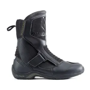 DUHAN Unisex Breathable Sports Style Leather Motorcycle Boots Racing Motorbike Shoes For Motorcyclist