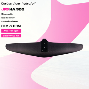 Lakes Rivers Unisex JFS HA 900 Carbon Fiber Hydrofoil Board 3KG Black Customized Logo All-Around SUP Surfing JFS HA 900 Axis Ser - Product Image 4