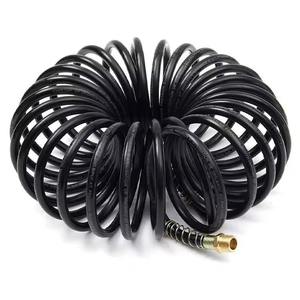 Tuyau pneumatique spiralé en PU de haute qualité, longueur 10-50 m, avec raccords rapides pour l'eau, les fluides, etc. - Product Image 3