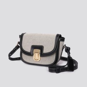 Bolso Bandolera Cuadrado Pequeño Retro-Chic para Mujer, con Bloques de Color, Multiusos, Resistente al Agua, con una Sola Correa - Product Image 3