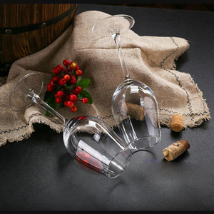 Verres à vin réutilisables en <span class=keywords><strong>verre</strong></span> à cocktail de grande capacité pour smoothie, jus, thé à bulles - Product Image 3