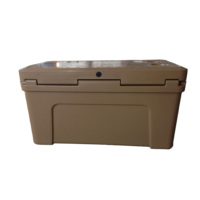 Glacière isotherme portable TOLEE 60L en LLDPE de qualité alimentaire pour la chasse, la pêche, le camping et les pique-niques en extérieur – Glacières rotomoulées