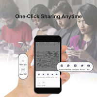 Ensemble stylo et bloc-notes intelligent pour l'écriture manuscrite et livre A5 avec application pour la synchronisation intelligente du cloud convenant aux cadeaux