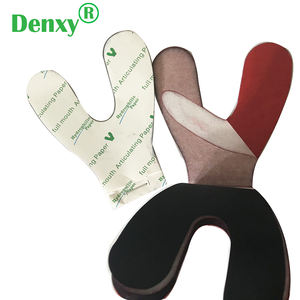 Denxy Dental malzeme Articulating kağıt kırmızı + mavi şeritler diş beyazlatma ağız bakımı diş hekimi laboratuvarı ürünleri - Product Image 5