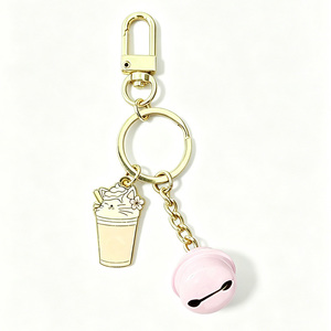 Campana de Viento de Latón Estilo Japonés Personalizada con Animales Pintados, Campana de Buena Suerte y Bendición, Accesorios Colgantes para Teléfono - Product Image 4