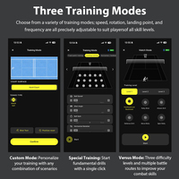 NUEVA Máquina Lanza Pelotas de Tenis Tenniix AI 2026 con APP, Velocidad de 75 MPH, Control por Voz, Máquina de Entrenamiento de Pádel con Batería