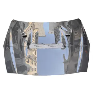 Fibra de carbono Real frente coche capó del motor para Nissan <span class=keywords><strong>GTR</strong></span> R35 2008-2017 BONNET estilo de coche - Product Image 1