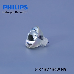Ampoule halogène <span class=keywords><strong>Philips</strong></span> Reflector JCR 15V <span class=keywords><strong>150W</strong></span> H5 pour microscopes, endoscopes, éclairage médical - Product Image 2