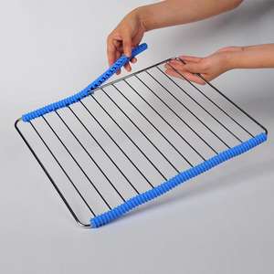 LFGB Edge Protectors Cover <strong>Shelf</strong> Tray Rack <strong>Oven</strong> Grill shields Silicone Rubber Guard - Product Image 2