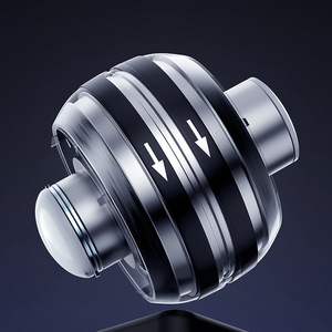 ลูกบอลไจโรสำหรับออกกำลังกายข้อมือ ทำจากพลาสติก ทนทาน อุปกรณ์ฟิตเนสเสริมสร้างความแข็งแรงของข้อมือ - Product Image 2