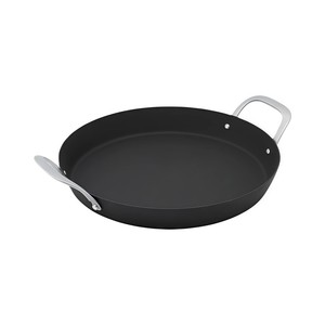 Sartén <span class=keywords><strong>para</strong></span> <span class=keywords><strong>Paella</strong></span> de Acero al Carbono de 14 Pulgadas/35 cm, Diseño Exclusivo de Fábrica, Compatible con Inducción, Estilo Americano - Product Image 6