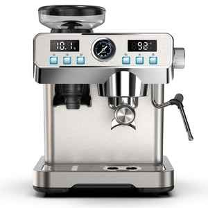 <span class=keywords><strong>Macchina</strong></span> da <span class=keywords><strong>Caffè</strong></span> Espresso Portatile Elettrica da Casa Tenfly a 20 Bar <span class=keywords><strong>con</strong></span> Macinacaffè, Funzione <span class=keywords><strong>Cappuccino</strong></span> e Logo Personalizzabile - Product Image 1