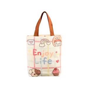 Sells Eco-friendly Reusable Designer Canvas Cotton Shopping Tote Bags - Product Image 2