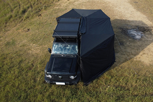 Auvent de voiture 4x4 rétractable, tente d'auvent de toit de voiture autoportante à 270 degrés pour le <span class=keywords><strong>camping</strong></span> en extérieur - Product Image 5