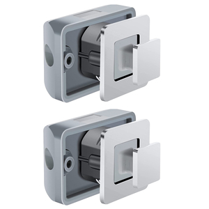 Bouton de porte d'armoire serrure de verrouillage, bouton poussoir carré pour Rv camping-car moteur maison <span class=keywords><strong>caravane</strong></span> - Product Image 3