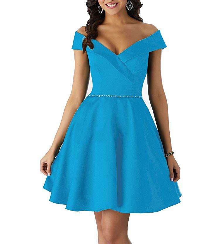 fancy short dresses wedding