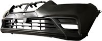 Topzonauto Nouveau Pare-chocs Avant Complet en Plastique 2018-2020 pour Kicks avec Grille et Kit de Phares Antibrouillard à Fixation par Vis
