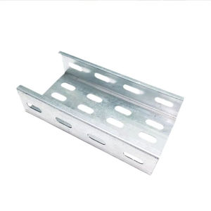 รางเคเบิลแบบเจาะรูชุบสังกะสีแบบจุ่มร้อนทุกขนาดสั่งทำได้ ลดราคาพิเศษ - Product Image 1