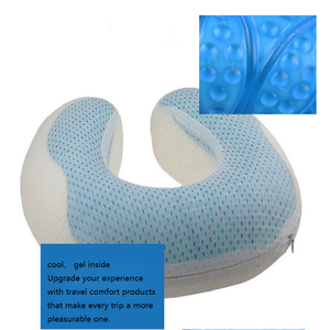 Cuscino da <span class=keywords><strong>viaggio</strong></span> in gel rinfrescante U per viaggi confortevoli - Product Image 5