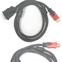 Câble HDTV vers DVI Bi-direction HDTV Mâle 24 + 1 DVI-D Mâle Adaptateur 1080P Convertisseur pour Xbox HDTV DVD LCD Câble DVI vers HDTV