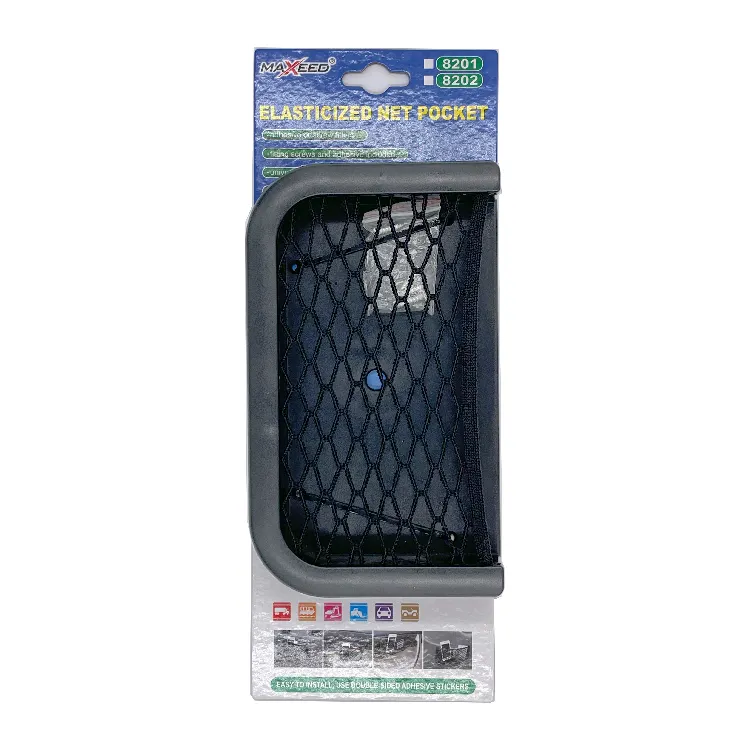 Good quality black plastic car seat slit gap pocket storage box car storage pocket slit