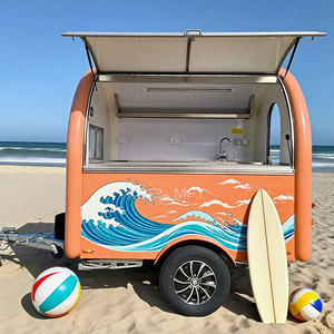 Carrito Móvil de Comida 2025, Quiosco Largo para Pizza y Barbacoa, Remolque de Comida Totalmente Equipado con Cocina - Product Image 2